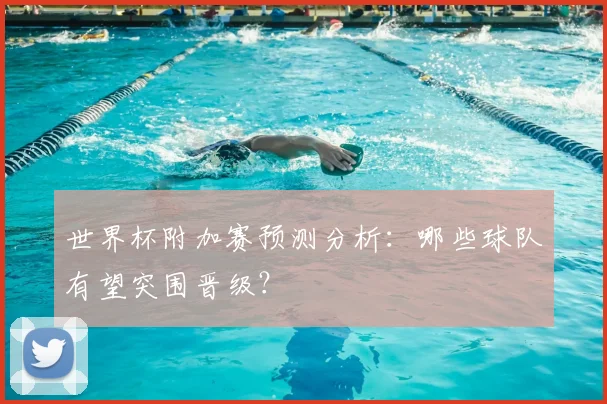 世界杯附加赛预测分析：哪些球队有望突围晋级？